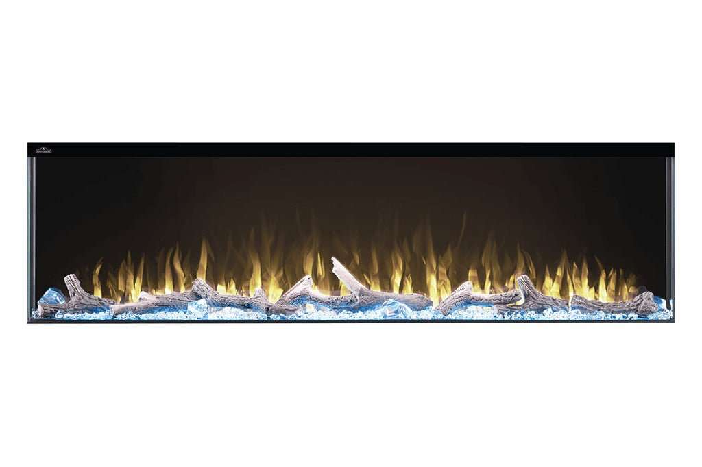 Trivista™ Primis 60 Three-sided Built-in Electric Fireplace - Model NEFB60H-3SV - ExceptionalFire