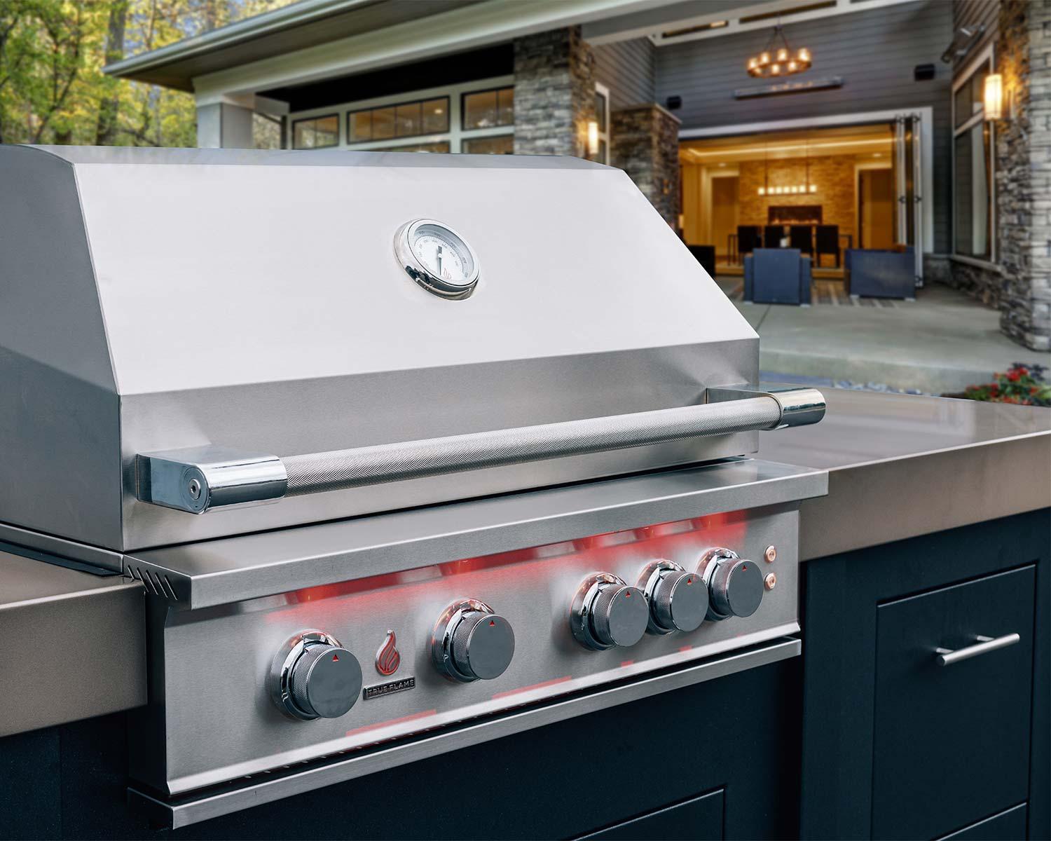 TrueFlame 40 Inch Grill - Freestanding - ExceptionalFire