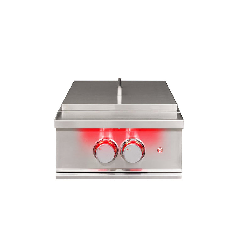 TrueFlame Built-In Power Burner — 60,000 BTU Dual-Ring Wok Burner