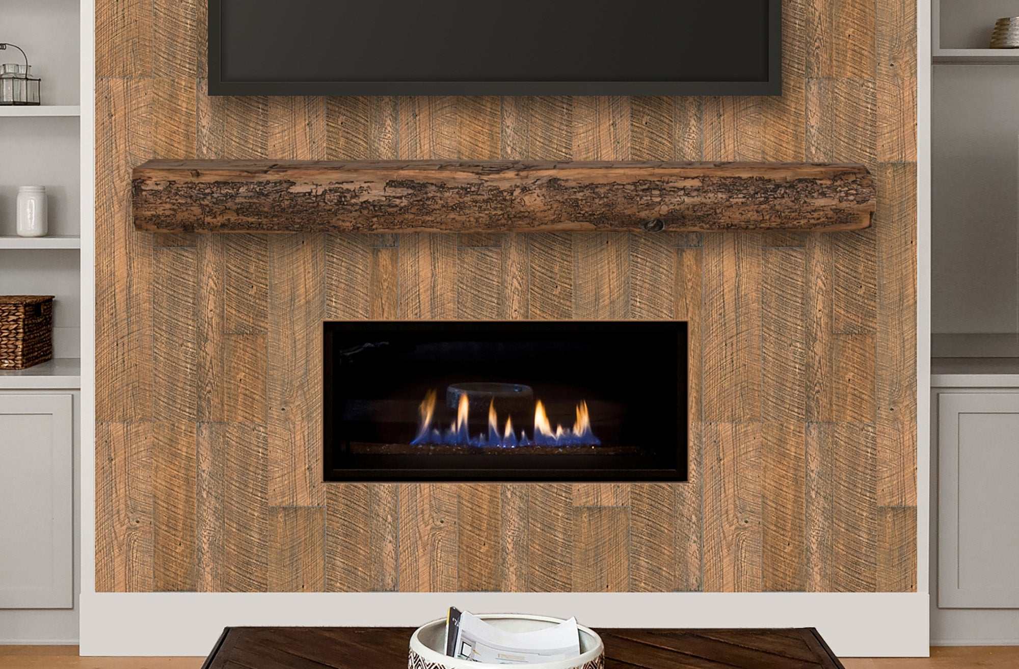 Wall Board Kit 6Pc Honey Roast Finish - ExceptionalFire