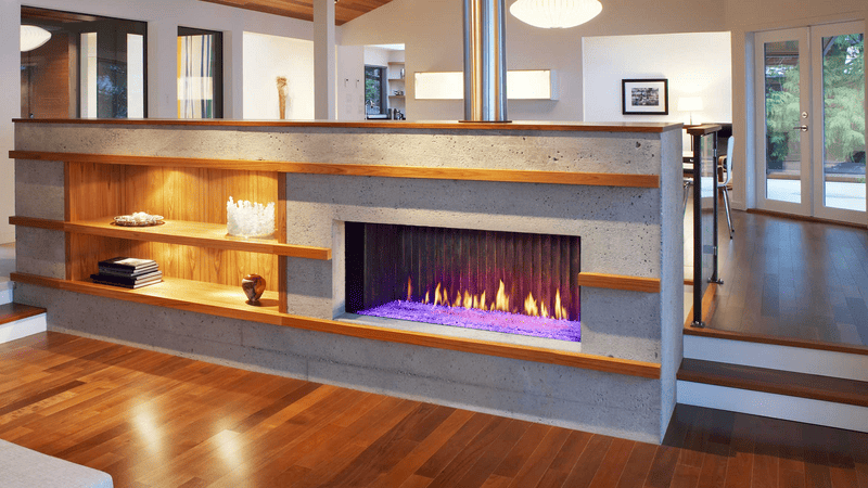 Heat & Glo Primo II 48 Direct Vent Linear Gas Fireplace | Model PRIMO-II-48