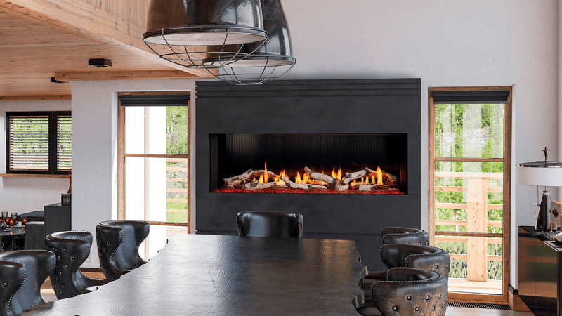 Heat & Glo Primo II 60 Direct Vent Linear Gas Fireplace | Model PRIMO-II-60