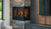 Majestic Corner Series 36 direct vent gas fireplace product shot