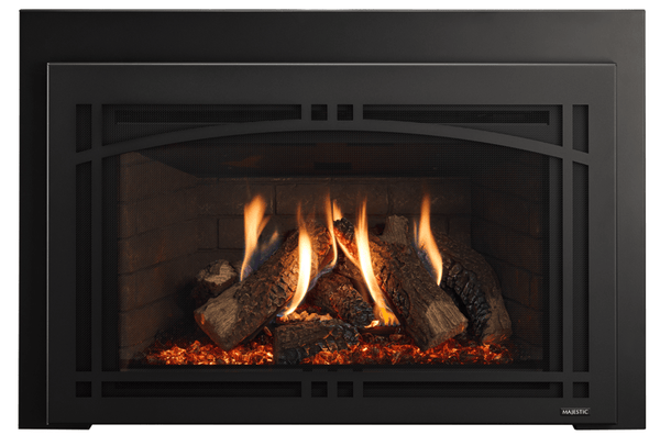 Majestic Ruby Platinum 30" Direct Vent Gas Fireplace Insert - Model RUBYP30IN