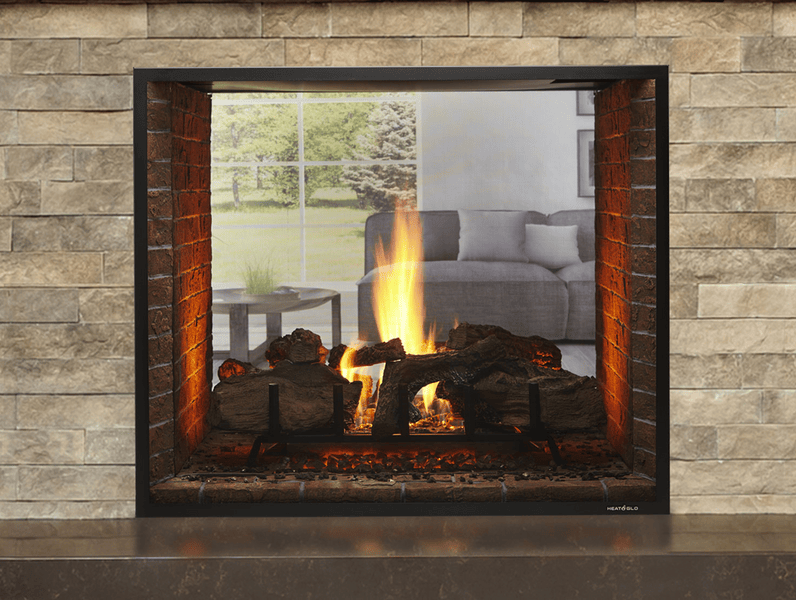 Heat & Glo Escape 42 See-Through Direct Vent Gas Fireplace