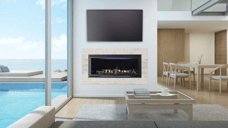 Heat & Glo Cosmo 36 Direct Vent Linear Gas Fireplace | Model COSMO36-IFT-B