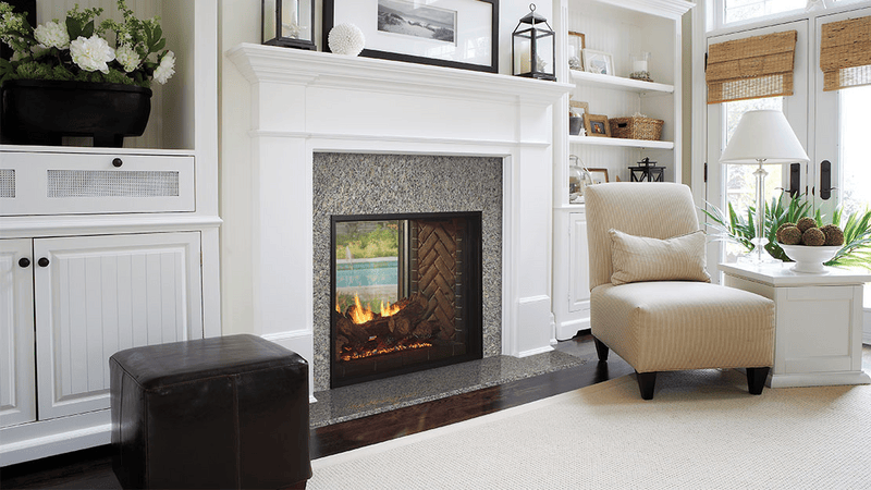Heat & Glo Fortress 36 Indoor/Outdoor See-Through Gas Fireplace | Model ODFORTG-36