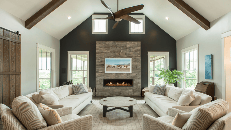 Heat & Glo Mezzo 48 Direct Vent Linear Gas Fireplace | Model MEZZO48-C