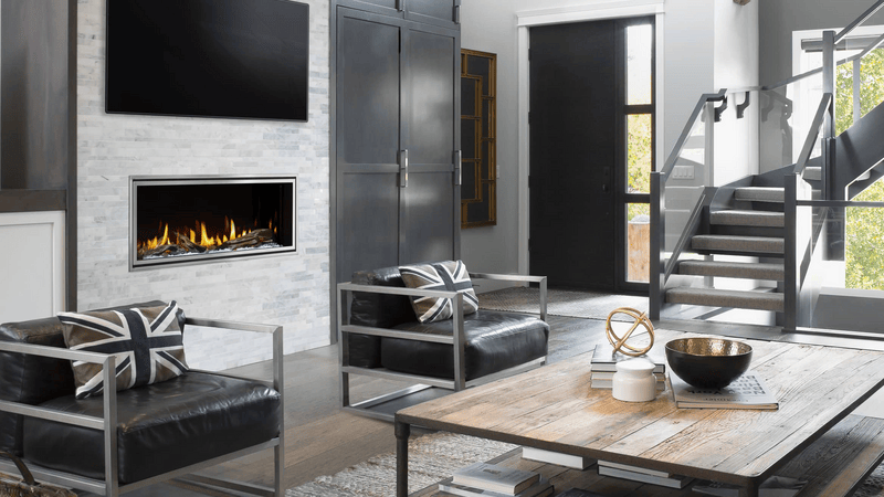 Heat & Glo Mezzo 36 Direct Vent Linear Gas Fireplace | Model MEZZO36-C