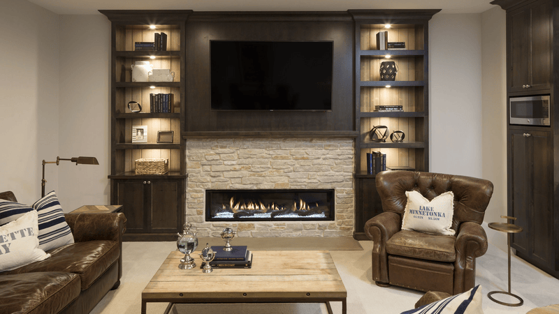 Heat & Glo Mezzo 48 Direct Vent Linear Gas Fireplace | Model MEZZO48-C