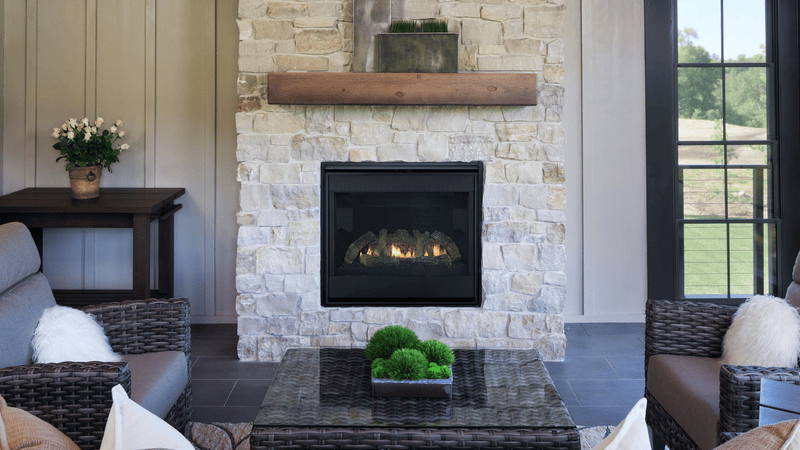 Heat & Glo SlimLine Fusion 7 36" Direct Vent Gas Fireplace | Model SL-7F-IFT
