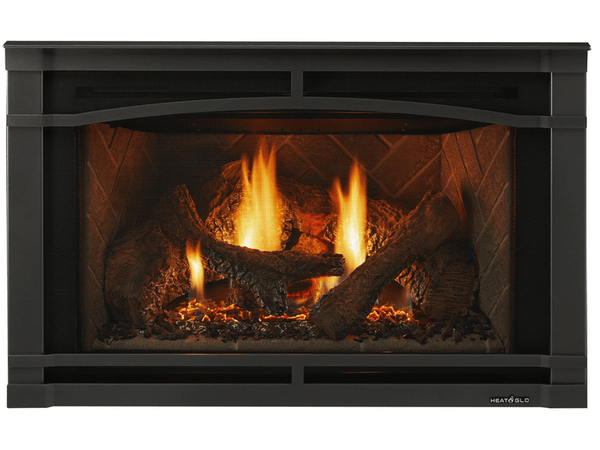 Heat & Glo Supreme 30 Direct Vent Gas Fireplace Insert (Birch Logs) | Model SUPREME-I30-BIR