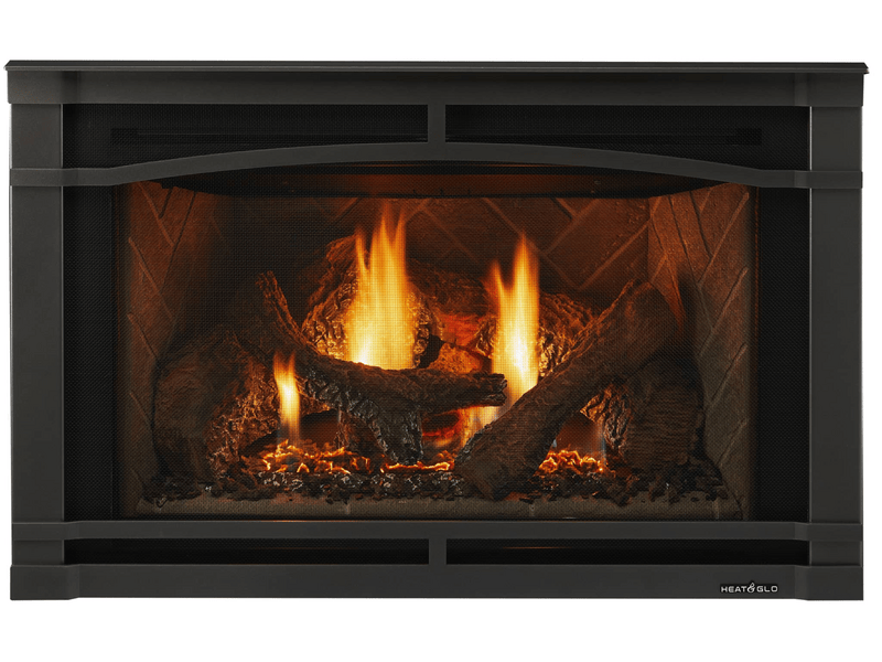 Heat & Glo Supreme 35 Direct Vent Gas Fireplace Insert | Model SUPREME-I35-IFT