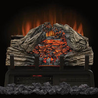 Napoleon Woodland™ 18 Electric Log Set with realistic hand-painted logs and LED flames