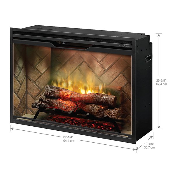 Revillusion Built-in 36" Electric Firebox - Model RBF36P-FG