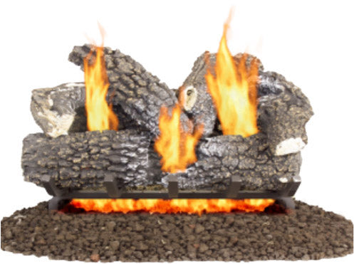 Gas Log Set 18" Arlington Vented Dual Burner 45,000 BTU by Design Specialties