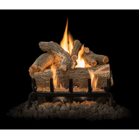 Grand Canyon 21-Inch Arizona Weathered Oak Vented Natural Gas Log Set W/ 2BRN Burner - Match Light - ExceptionalFire