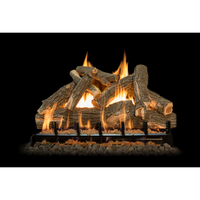 Grand Canyon 21-Inch Arizona Weathered Oak Vented Natural Gas Log Set W/ 2BRN Burner - Match Light - ExceptionalFire