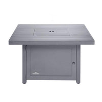 Napoleon Hamptons Grey Gas Fire Table, Square HAMP2-GY - ExceptionalFire