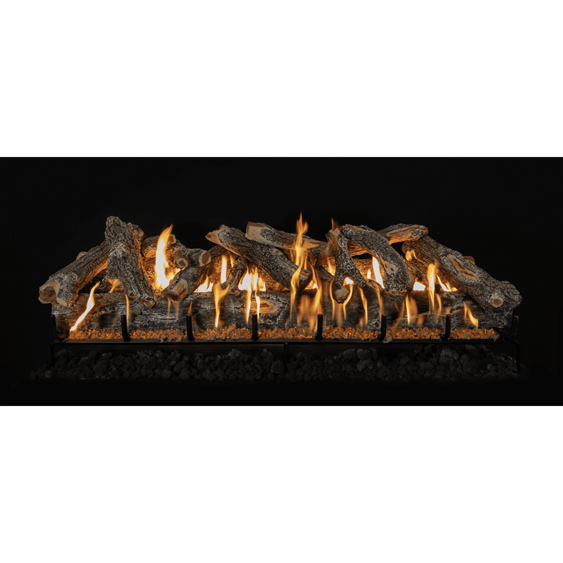 Grand Canyon 21-Inch Arizona Weathered Oak Vented Natural Gas Log Set W/ 2BRN Burner - Match Light - ExceptionalFire
