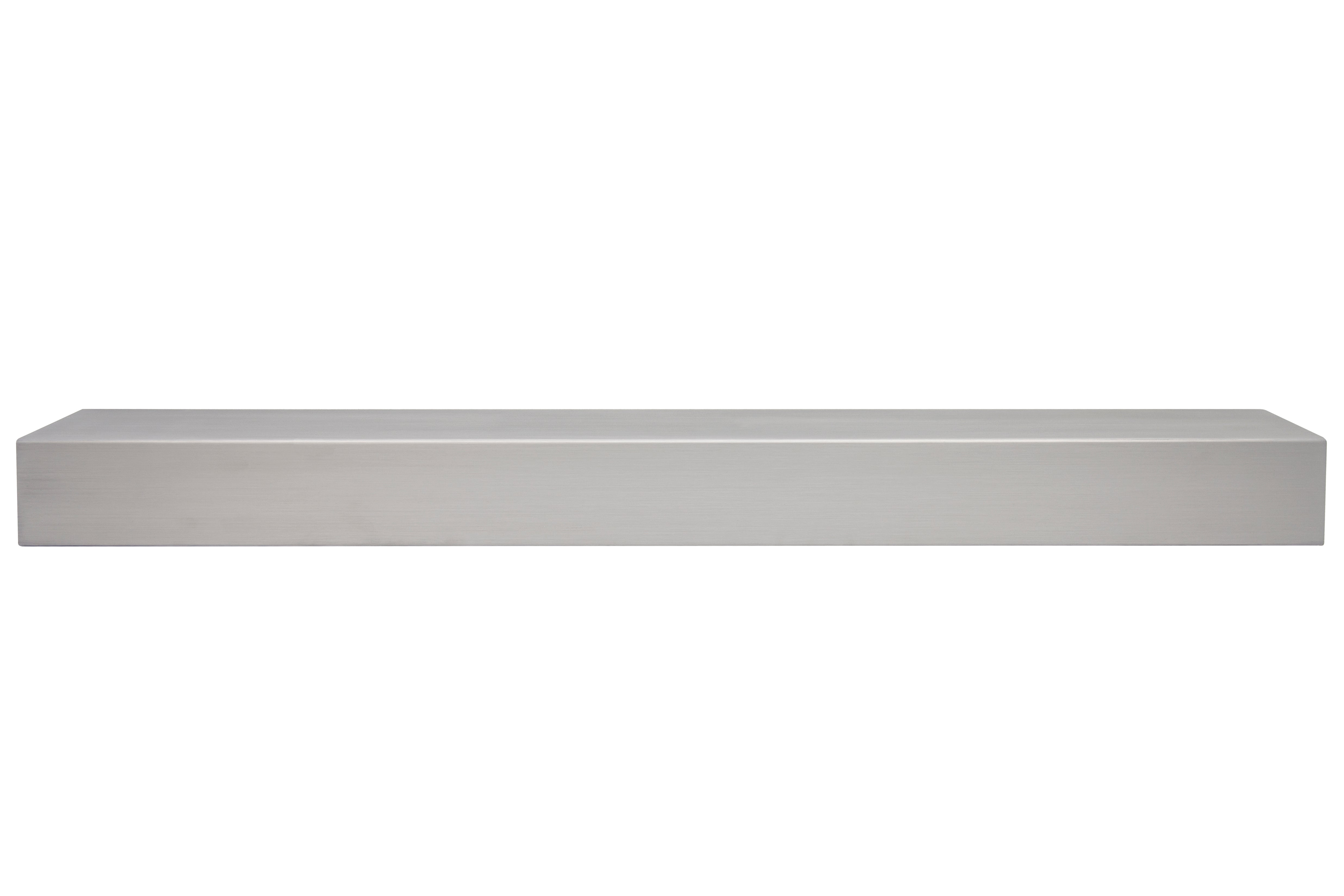 Custom Size Floating Metal Shelves Non Combustible 25 Colors Steel -