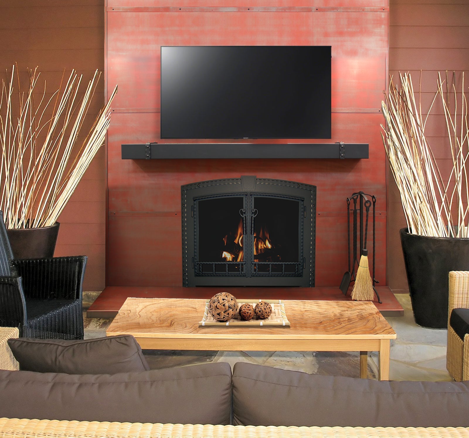 Fully Customizable LED Floating Metal Shelves Non Combustible in 25+ Finishes and Any Size