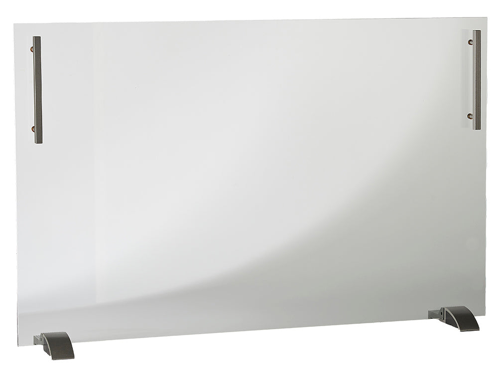Single Panel Glass Fireplace Screen - Standard Sizes - ExceptionalFire