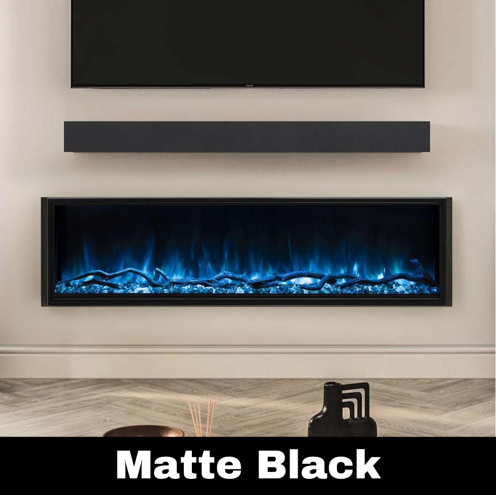 Standard Steel Mantle: Non-Combustible, 12 Finishes
