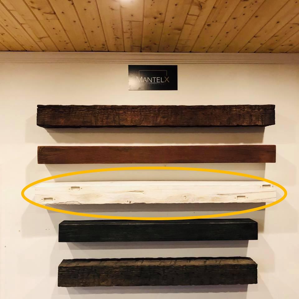 Non-Combustible Concrete Mantel Shelves by LeeT Milstone12 Finishes Available