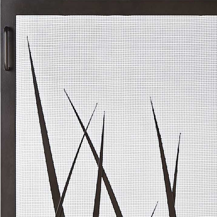 Free Standing Fireplace Screen Custom Made Options - Sawgrass