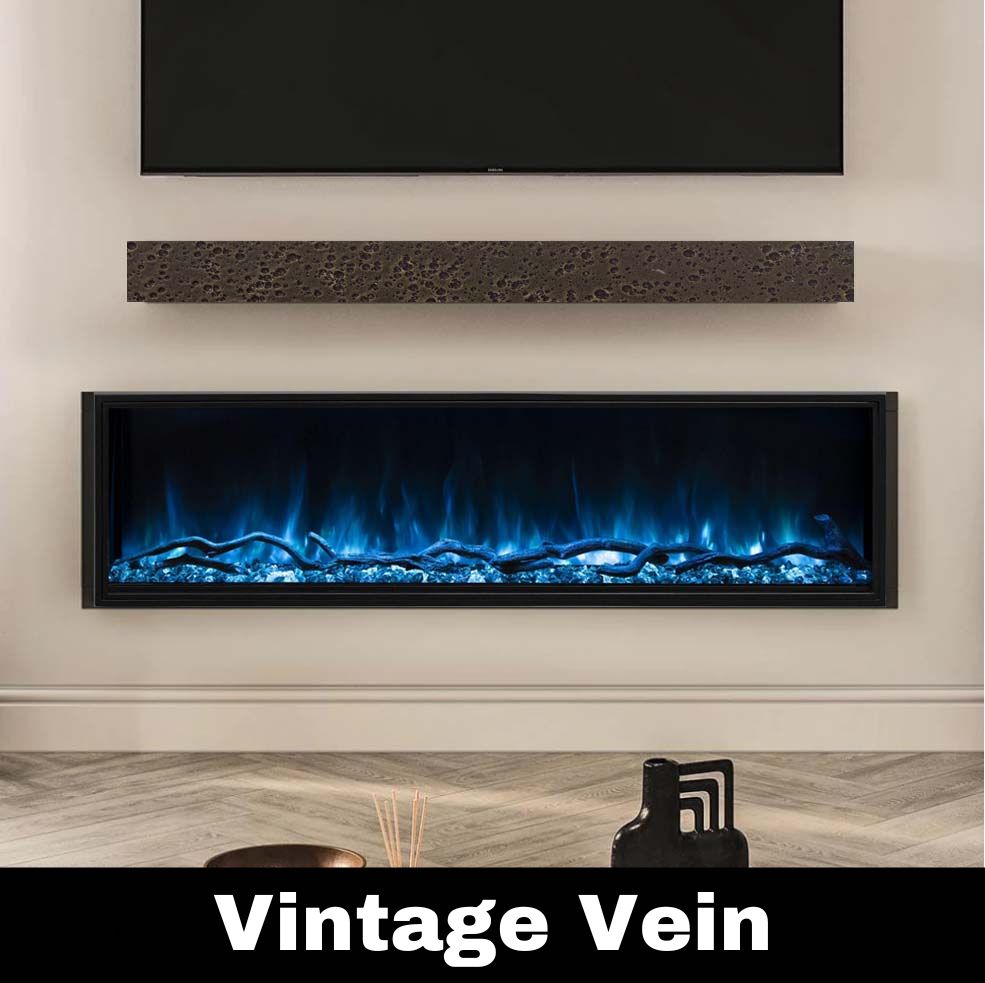 Standard Steel Mantle: Non-Combustible, 12 Finishes