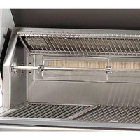 Alfresco ALXE 30-Inch Built-In Natural Gas Grill With Rotisserie in Traffic Yellow - ExceptionalFire