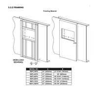 Napoleon NEFL32FH Linear Wall Mount Electric Fireplace, 32" - ExceptionalFire