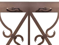 Banded Scroll - Masonry & Prefab Fireplace Glass Doors - ExceptionalFire