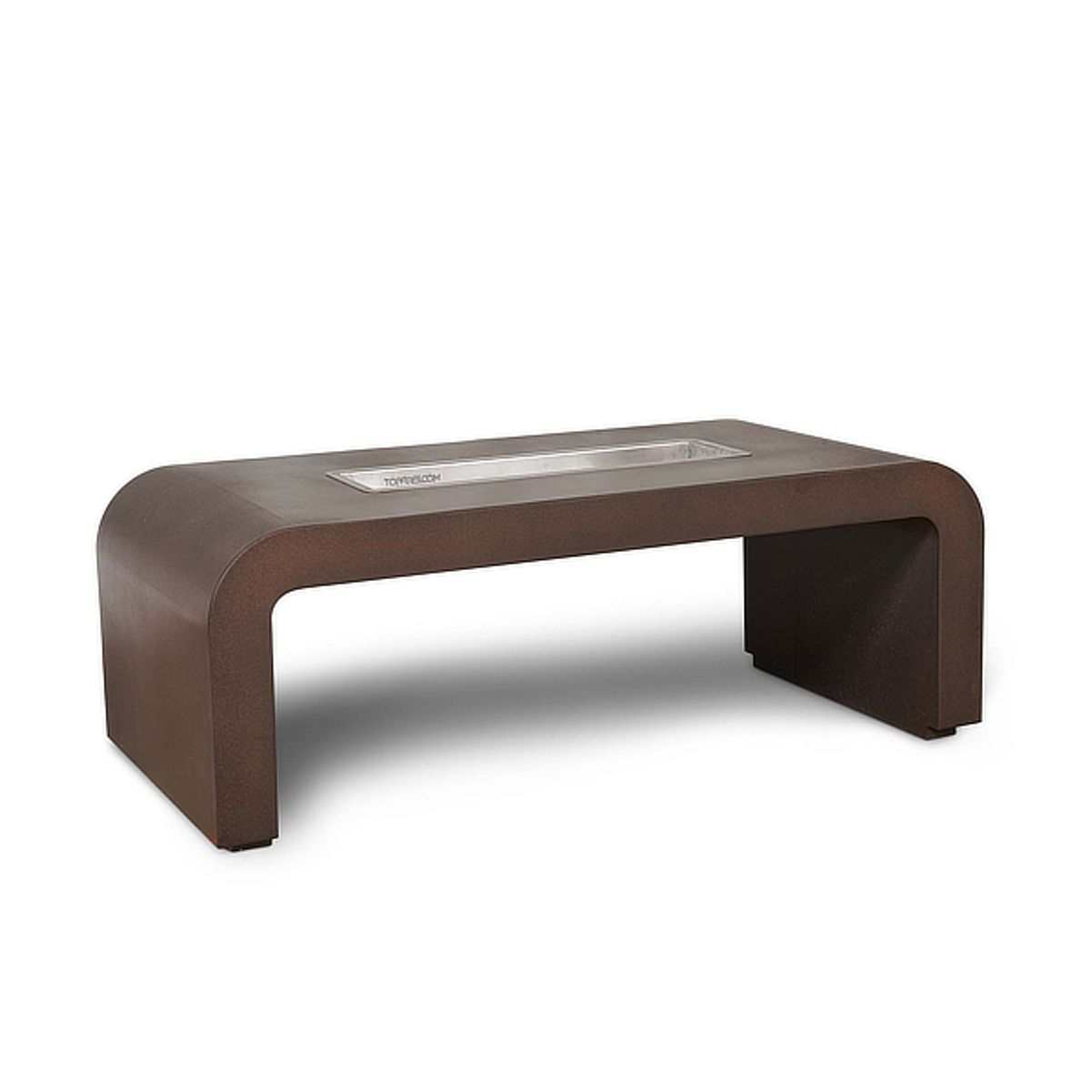 Calabasas Powder Coat Steel Fire Pit Table - ExceptionalFire