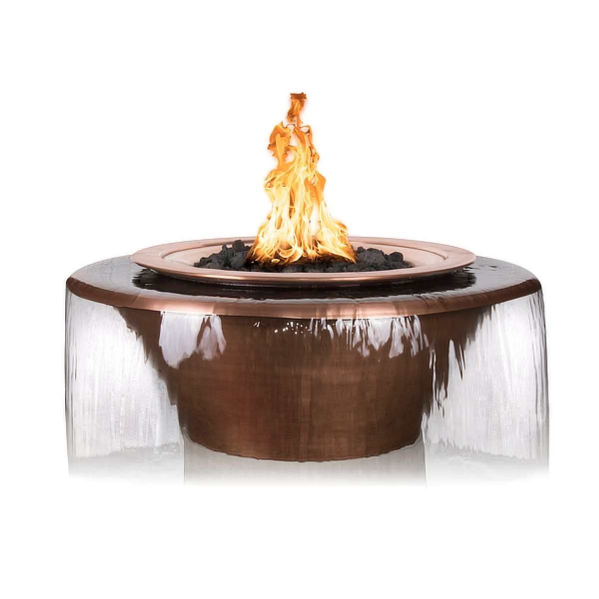 Cazo 360 Copper Fire & Water Bowl - ExceptionalFire