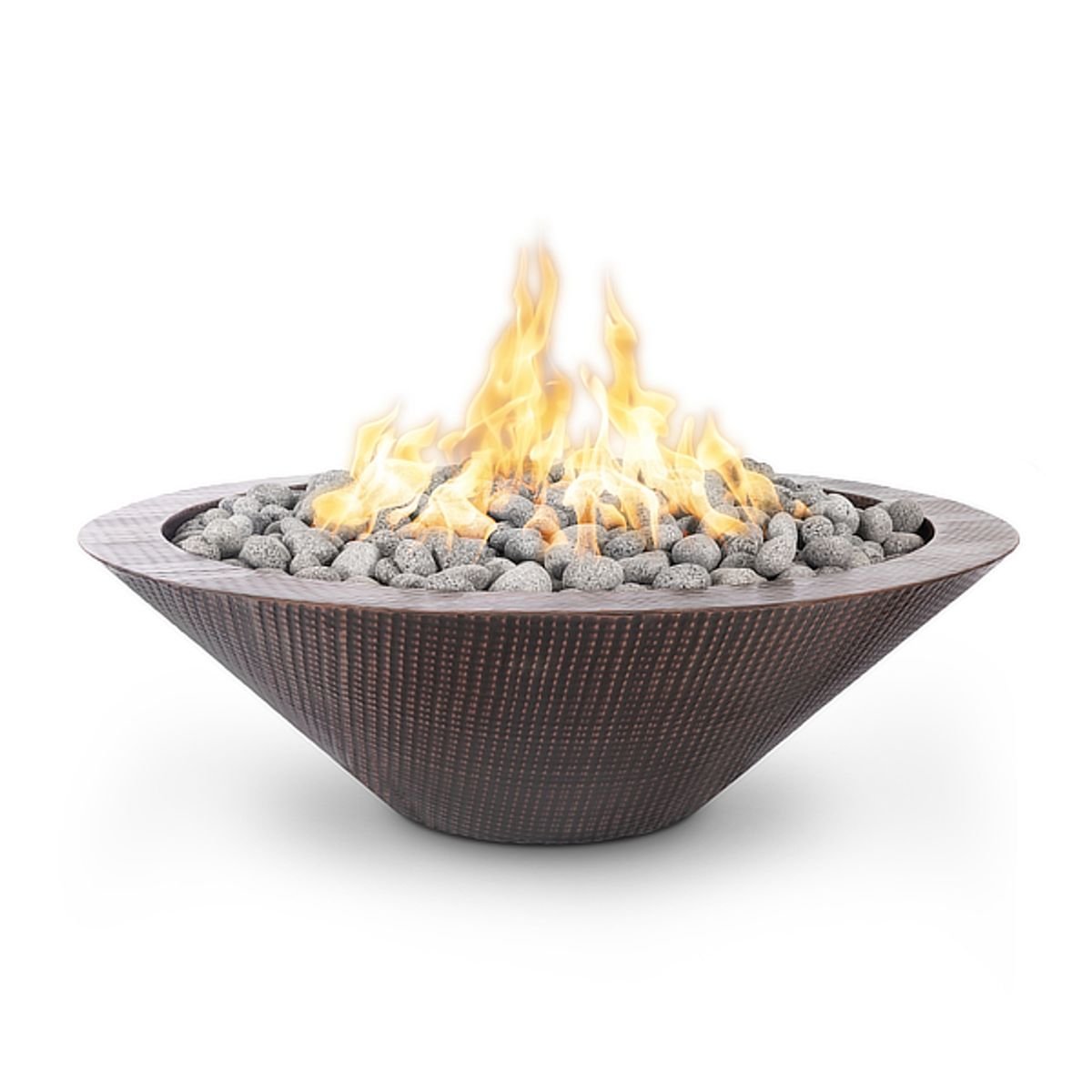 Cazo 48" Copper Fire Pit - Narrow Ledge - ExceptionalFire