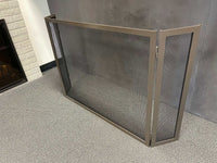 Custom Steel Custom Free Standing Folding Screens - Carolina - ExceptionalFire