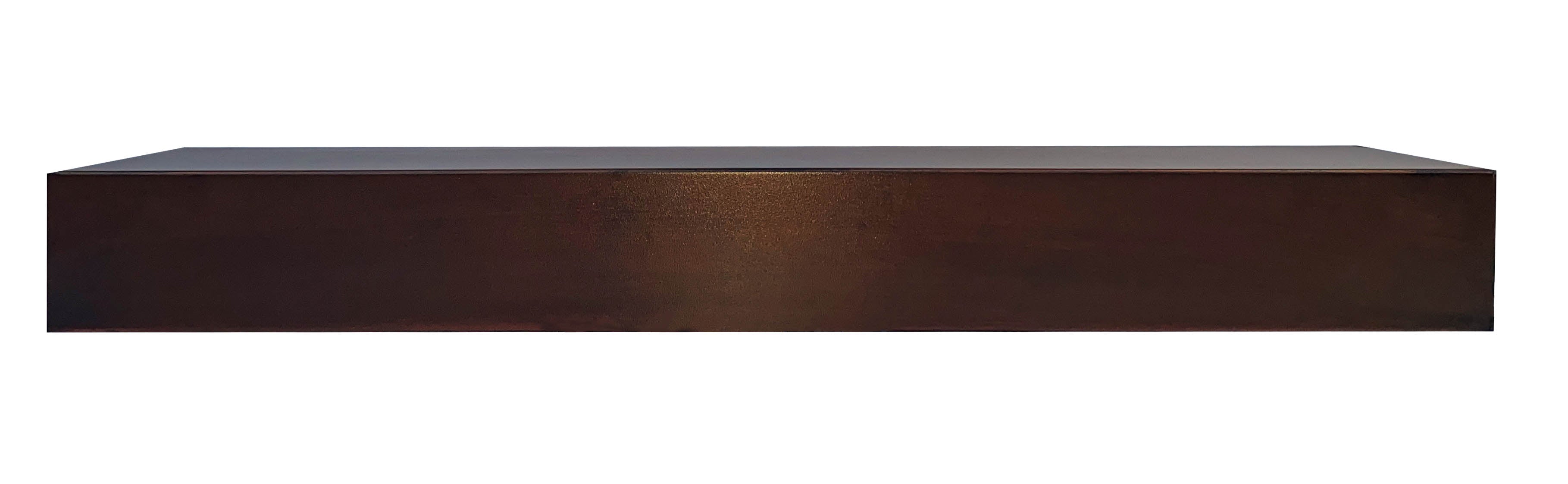 Custom Steel Fireplace Mantel Shelves, Non-Combustible, Magnetic Add-ons, Made to Order by Design Specialties