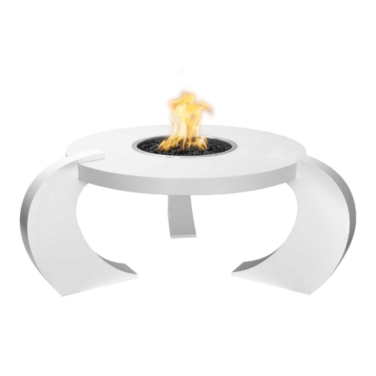 Frisco Powder Coat Steel Fire Pit Table