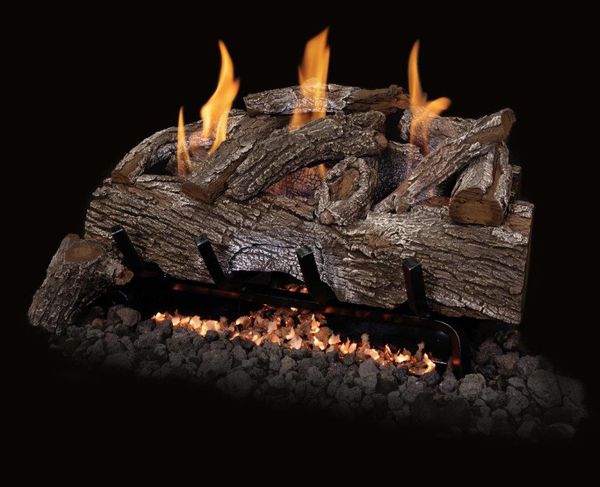 Grand Canyon Red Oak Vent Free Gas Log Set - ExceptionalFire