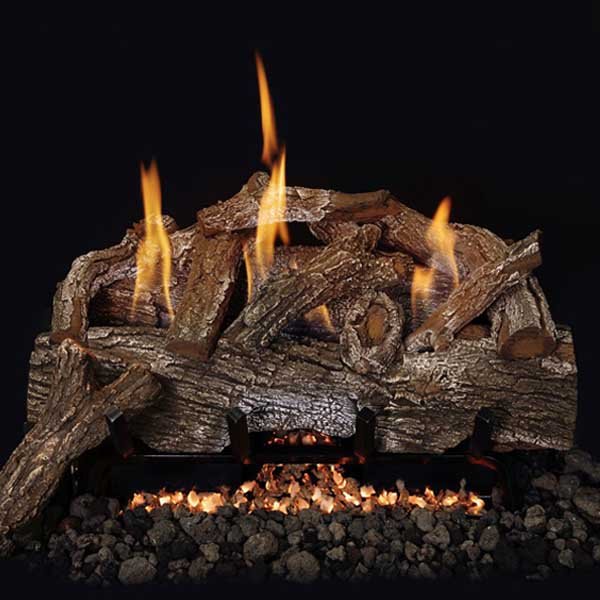 Grand Canyon Red Oak Vent Free Gas Log Set - ExceptionalFire