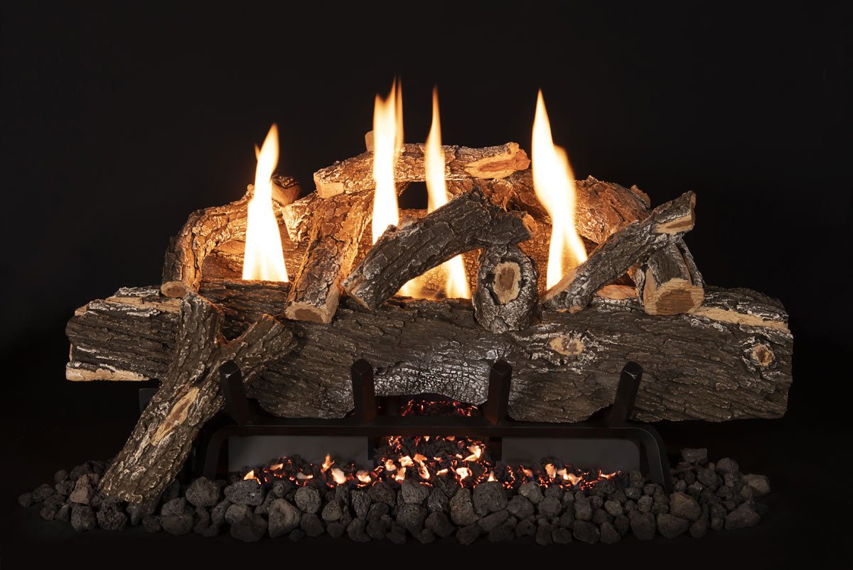 Grand Canyon Weathered Oak Vent Free Gas Log Set - Customized Options - ExceptionalFire