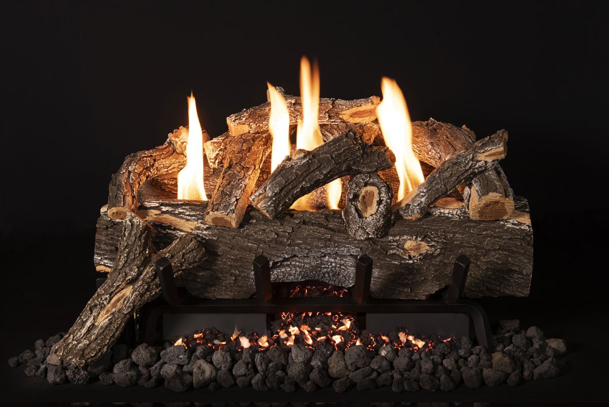 Grand Canyon Weathered Oak Vent Free Gas Log Set - Customized Options - ExceptionalFire