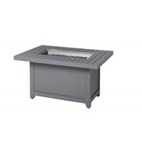 Napoleon Hamptons Grey Gas Fire Table, Rectangular  HAMP1-GY - ExceptionalFire