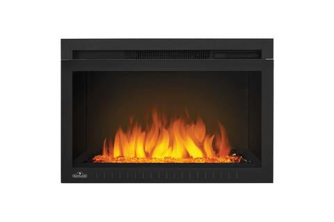 Napoleon Cinema™ Glass 27" Electric Fireplace Inserts - NEFB27HG-3A - ExceptionalFire