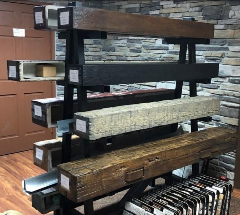 Non-Combustible Concrete Mantel Shelves by LeeT Hand-Finished 12 Colors Available - ExceptionalFire