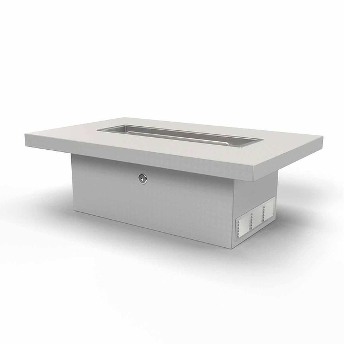 Ready to Finish Rectangular Fire Pit Table Form - 16" Tall - ExceptionalFire