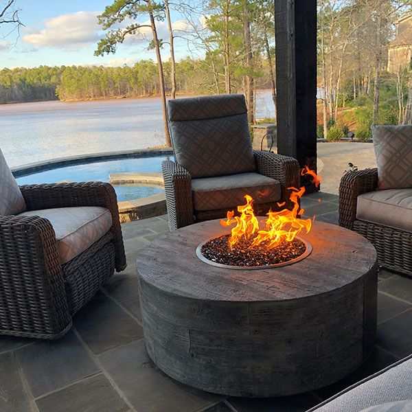Sequoia Gas Fire Pit - Low Profile - ExceptionalFire