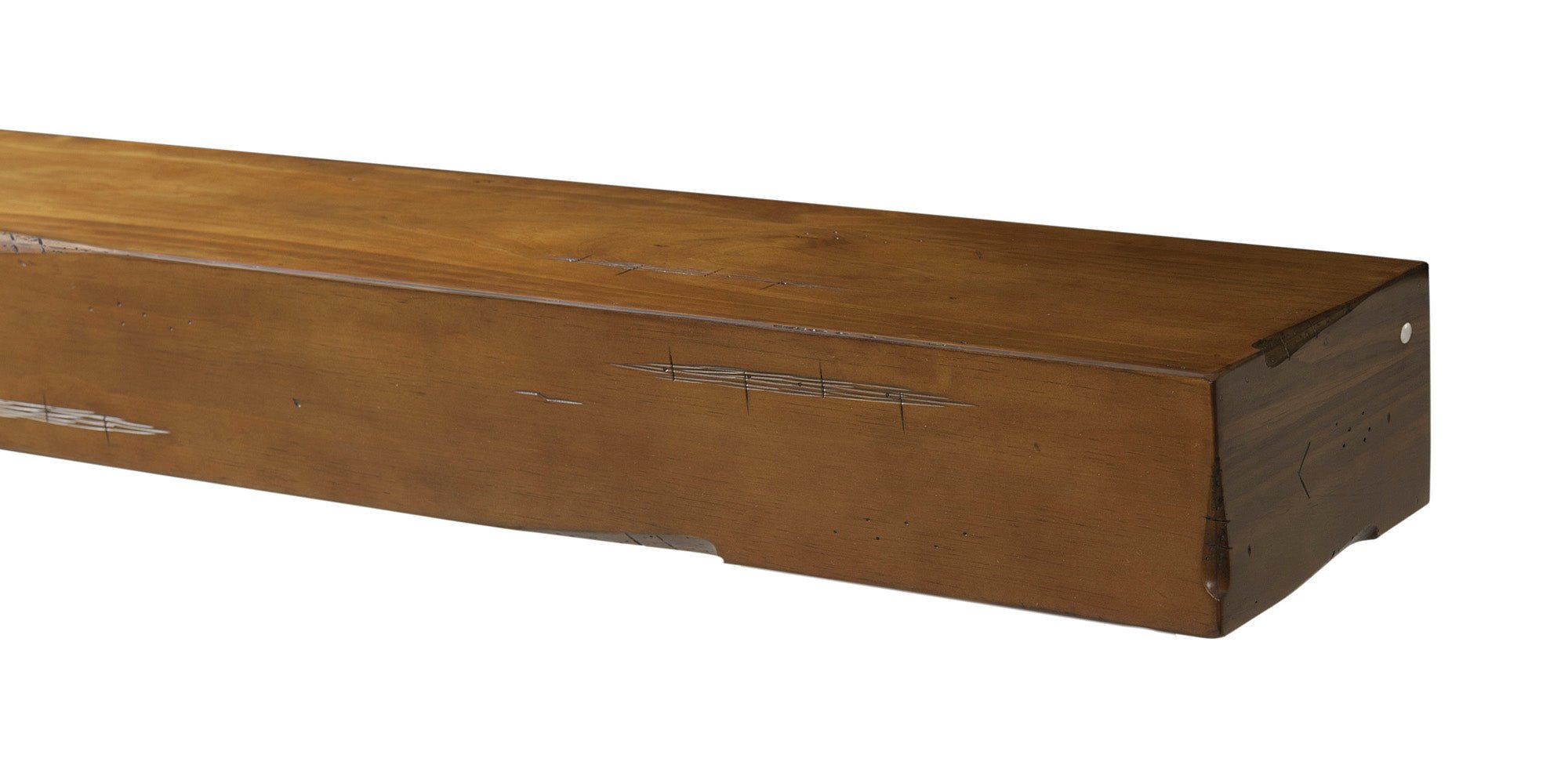 Shenandoah Wood Shelf - Medium Rustic Distressed - ExceptionalFire